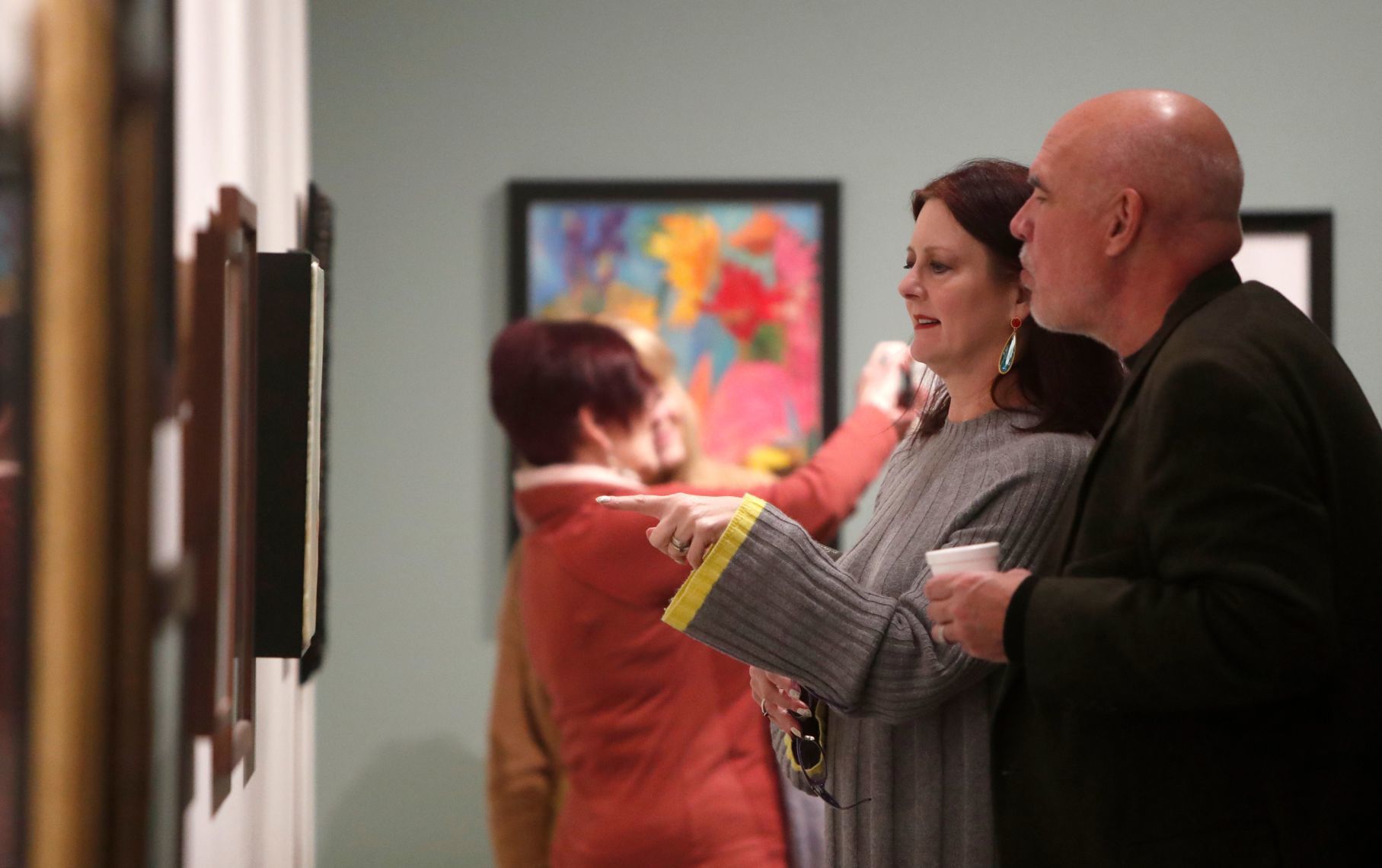 YAM 51st Annual Art Auction opening